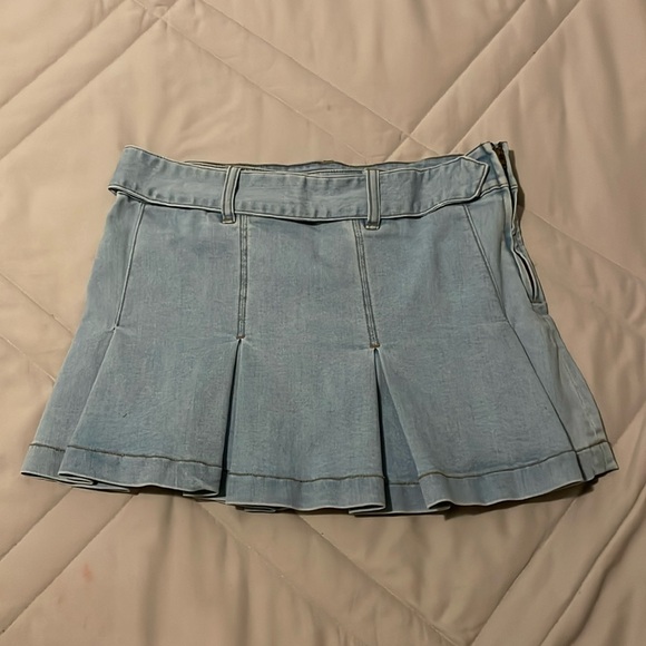 Denim Mini Skirt - Picture 1 of 3